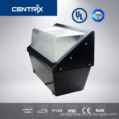 3 Years Warranty Pure White LED Wall Pack Light IP54 UL DLC Listed 120W LED Wall Luminaire